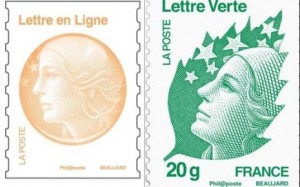 La poste en 3 couleurs